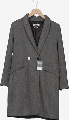 MANGO Mantel M in Grau: Vorderseite