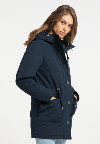 Usha Winterjas in Blauw