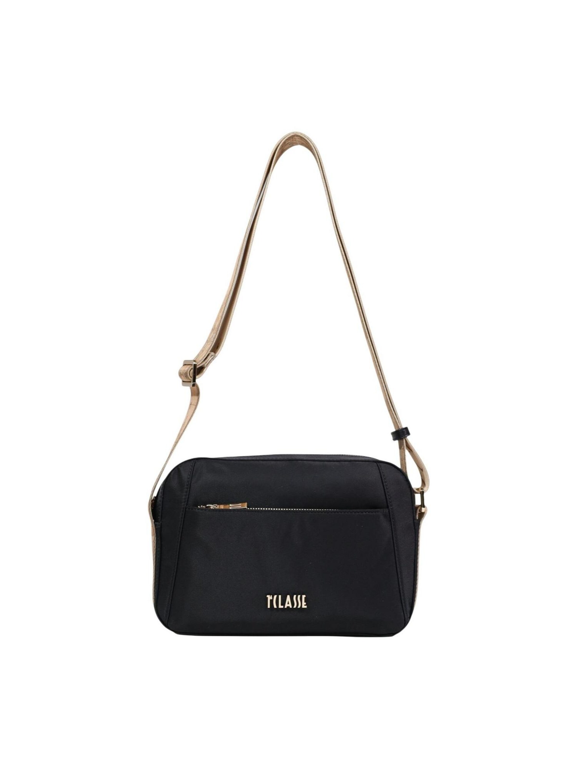 Alviero Martini 1a clase Schoudertas 'Reporter Shoulder Ba LE47 9762' in Zwart: voorkant