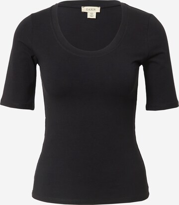Oasis Koszulka w kolorze czarny: przód