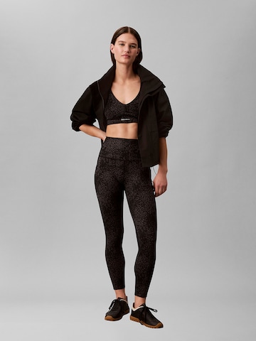 Calvin Klein Sport Slimfit Leggings in Schwarz