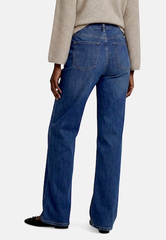 zero Slimfit Damen Jeans mit Zierknöpfen in Blau