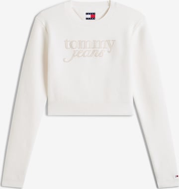Pullover di Tommy Jeans in bianco: frontale