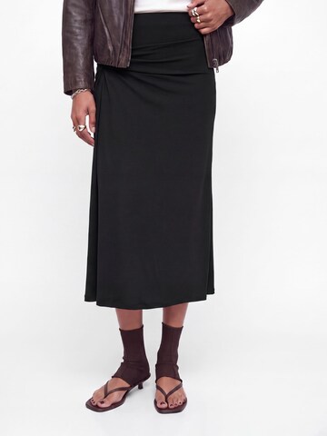 JJXX - Falda 'ELLINOR' en negro: frente