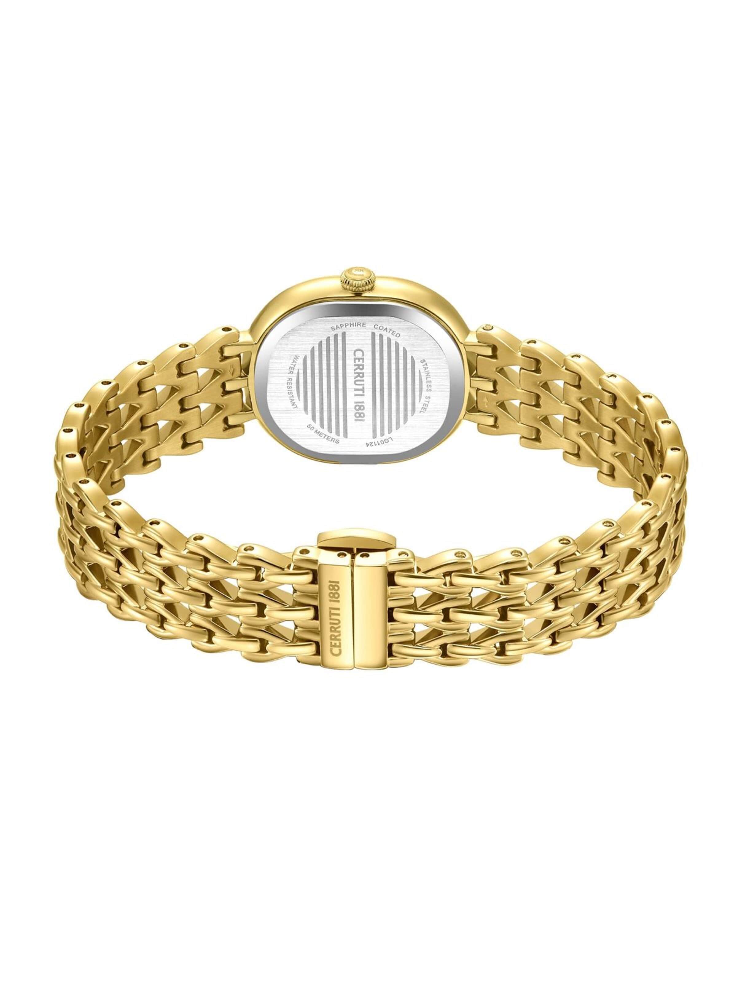 CERRUTI 1881 Analog watch 'Watch Udine' in Gold