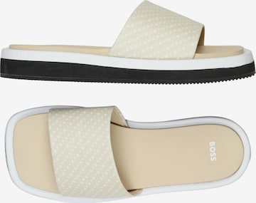 BOSS Black Sandalen 39 in Beige: Vorderseite
