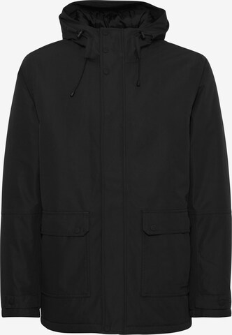 North Bend Winter Parka in Black: front