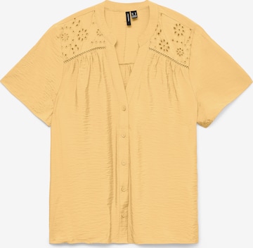 VERO MODA Blouse in Yellow: front