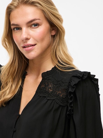 VILA Blouse 'VIKomma' in Zwart