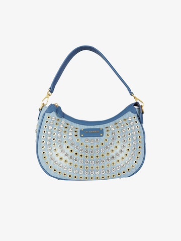 Sac à bandoulière La Carrie en bleu : devant