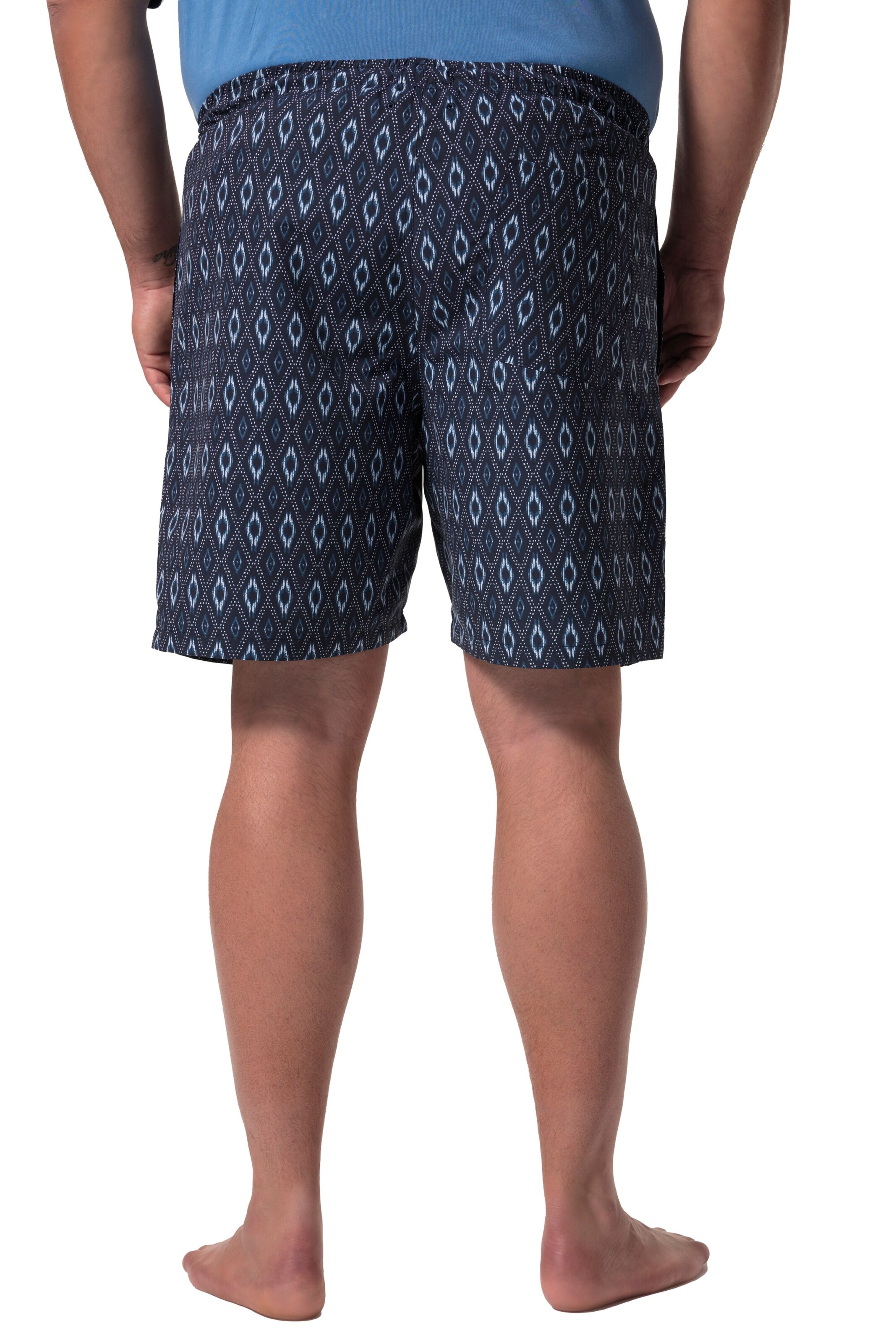 Men Plus Swimming shorts in Blue