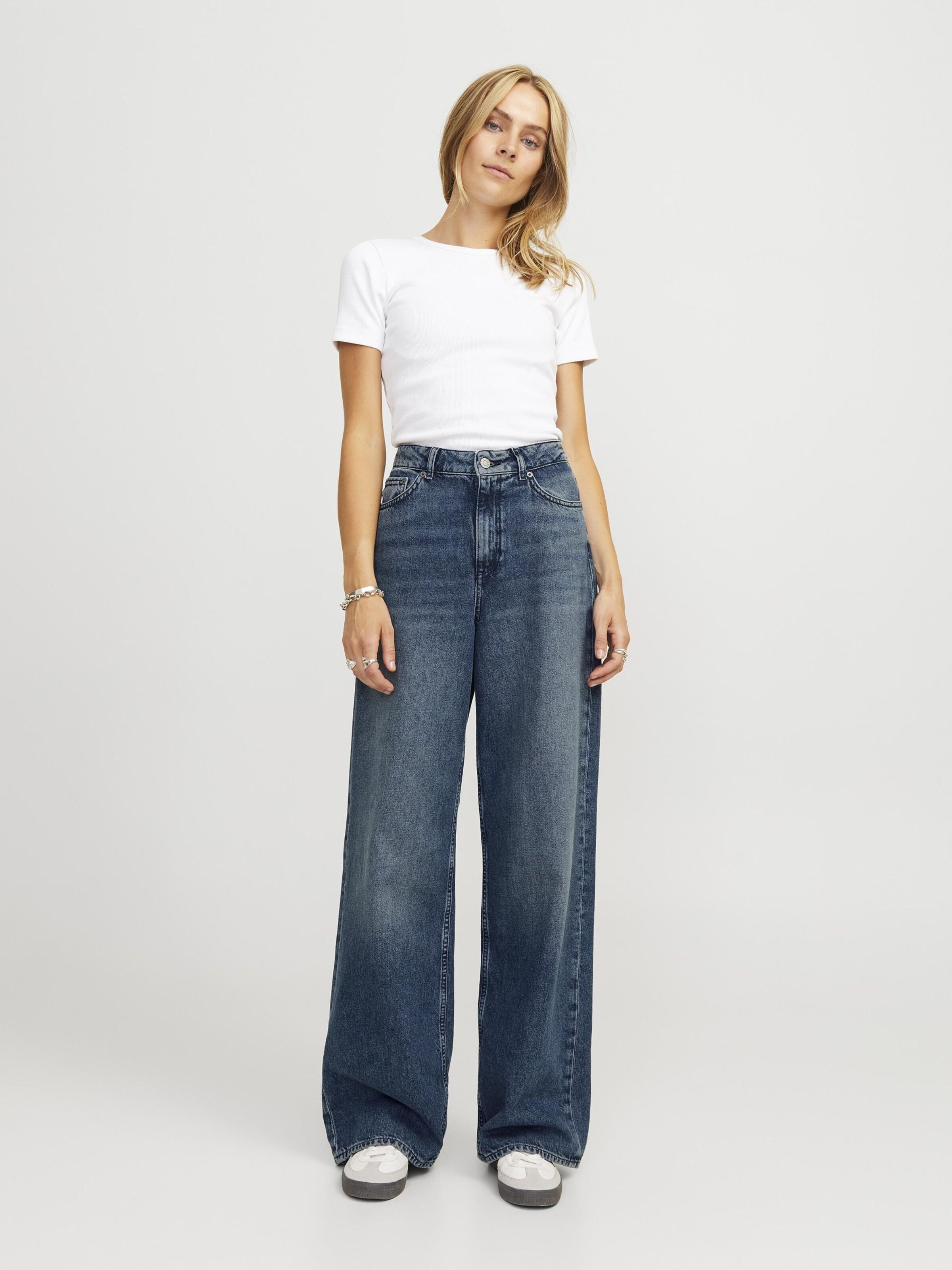 JJXX Wide leg Jeans 'JXTokyo' in Blue | ABOUT YOU