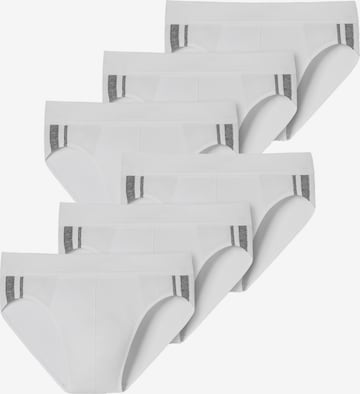 Slip SCHIESSER en blanc : devant