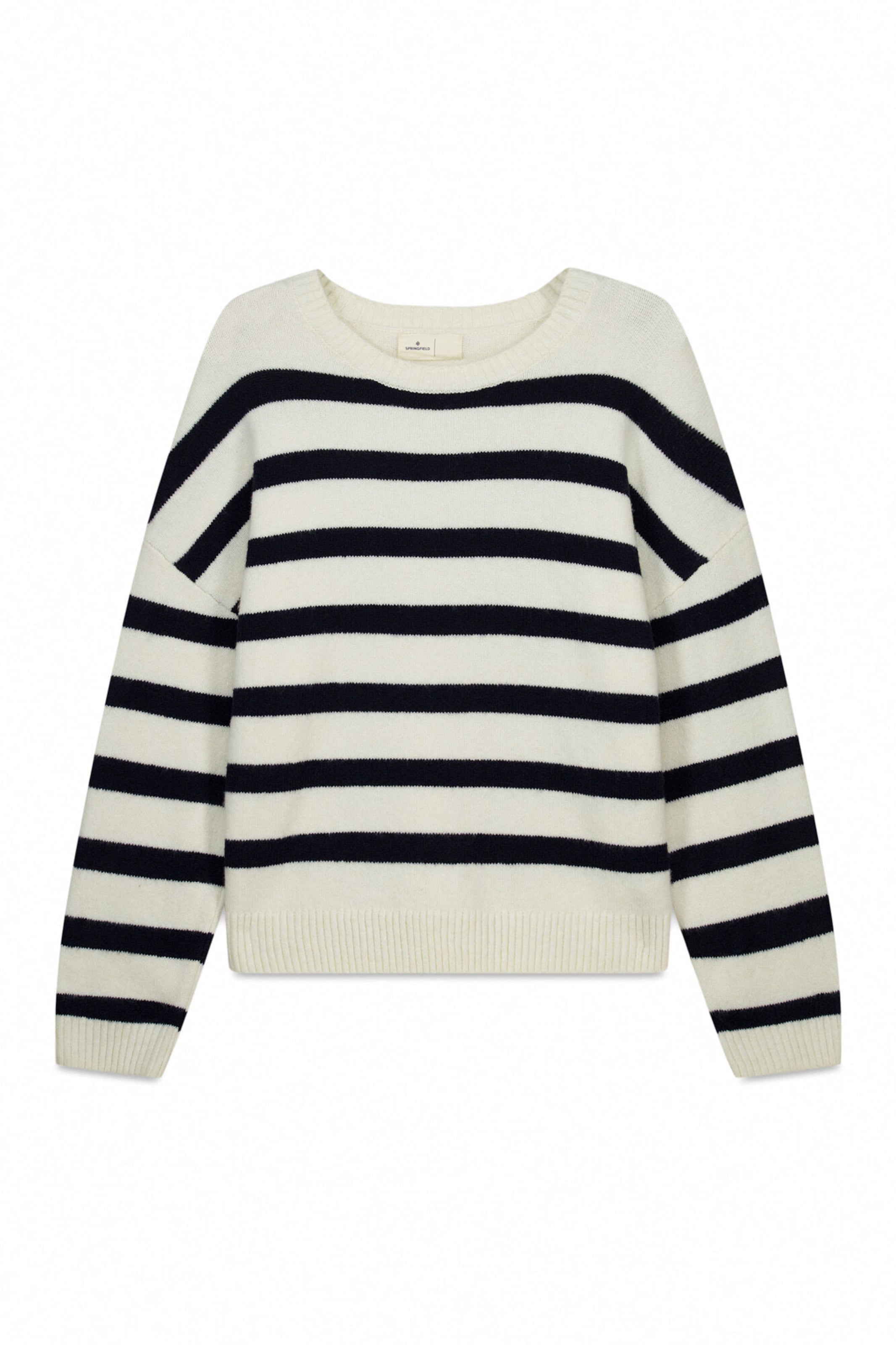 Springfield Trui in Wit: voorkant