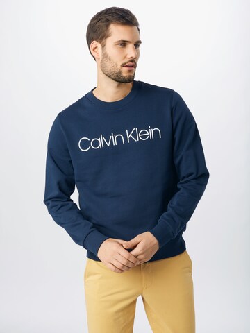 mėlyna Calvin Klein Megztinis be užsegimo: priekis