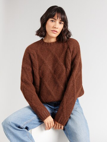 ABOUT YOU - Jersey 'Mala' en marrón: frente