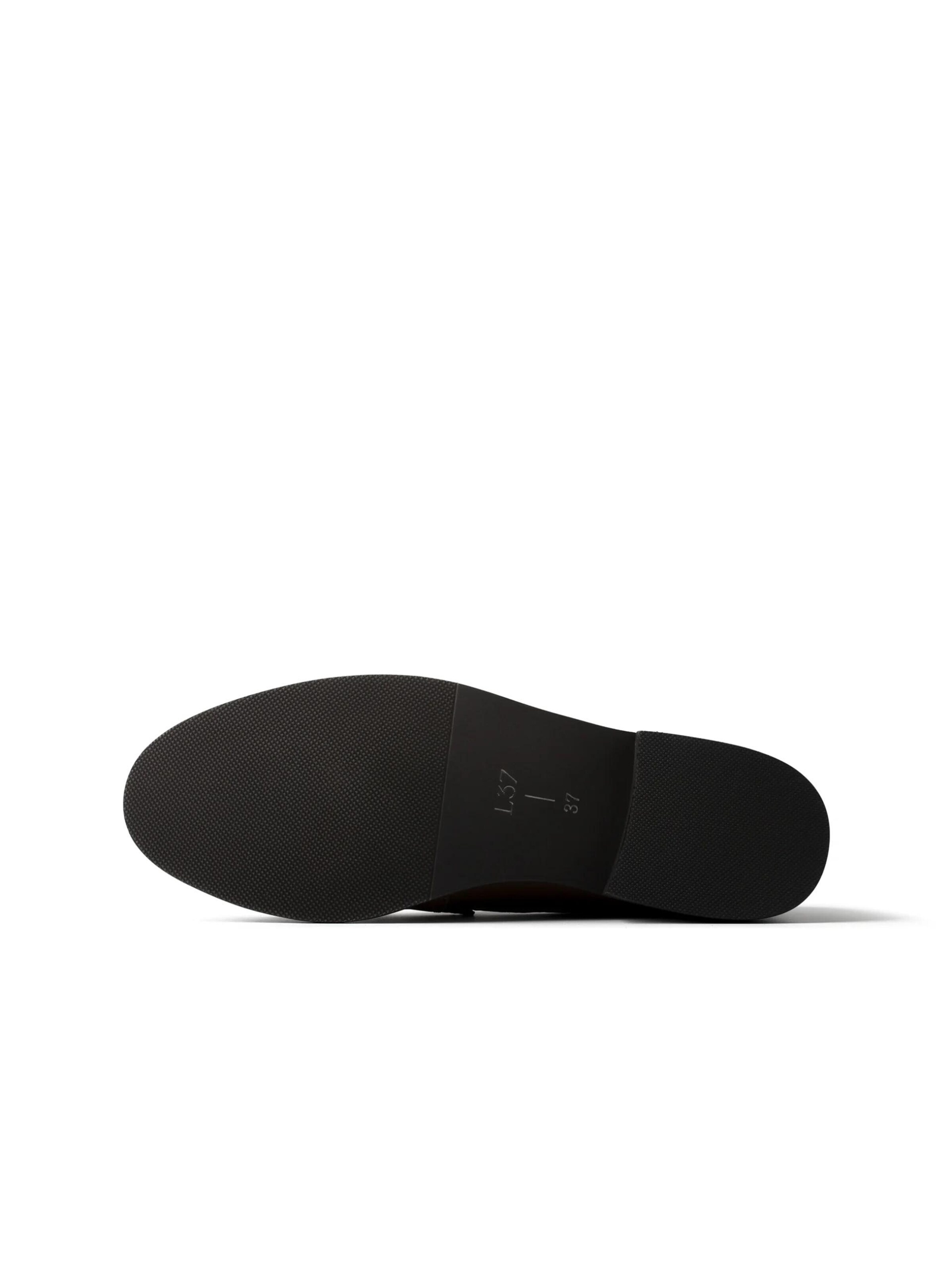 L37 HANDMADE SHOES Natikači 'TO MAKE IT EASIER' | rjava barva