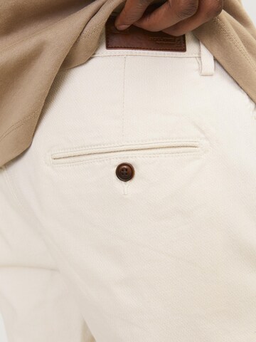 JACK & JONES Regular Панталон Chino 'Fury' в бяло