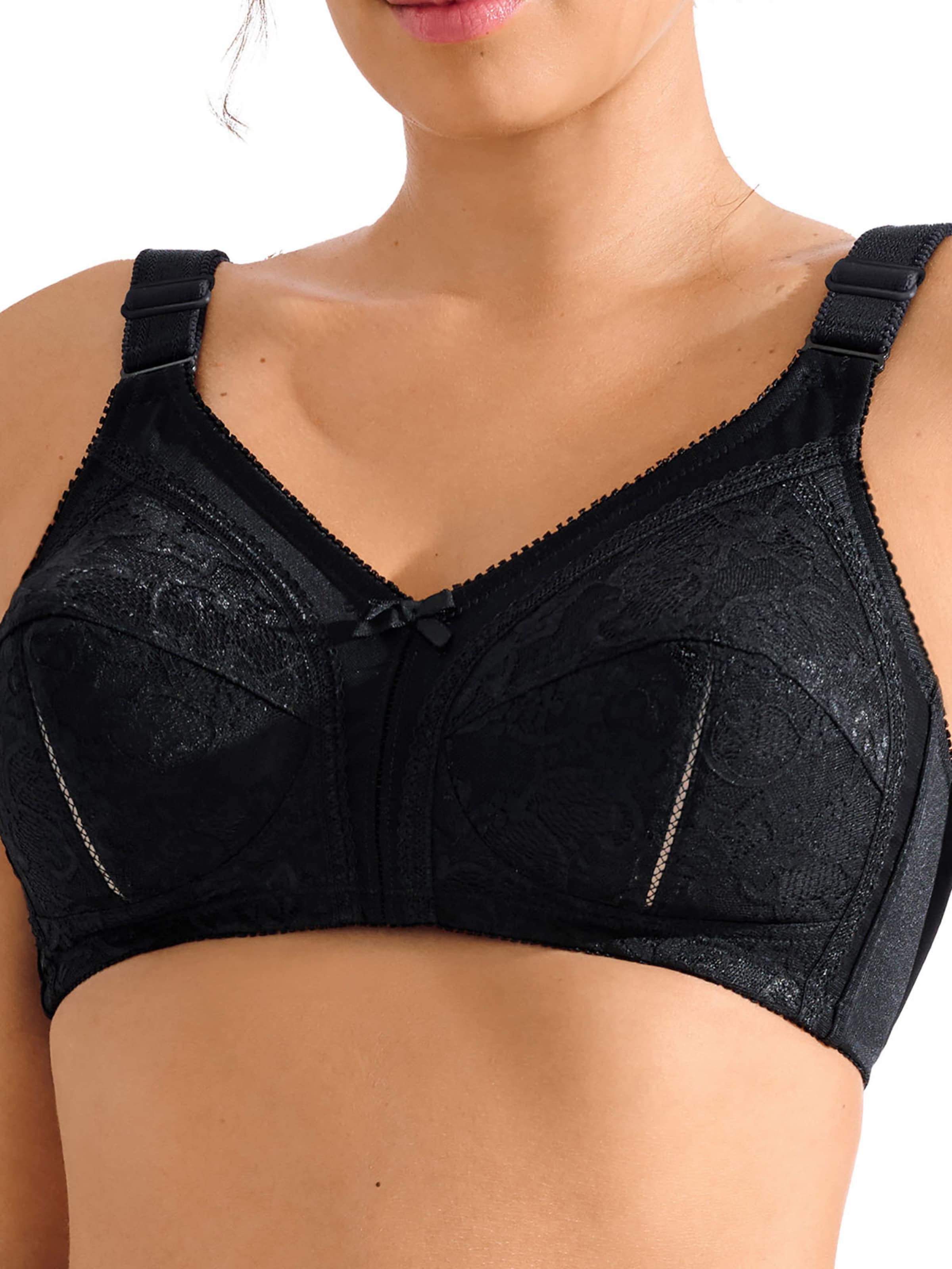 Lisca Minimiser Bra 'Sabina' in Black