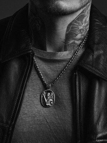 REYTEL Ketting 'SPIKE' in Zilver