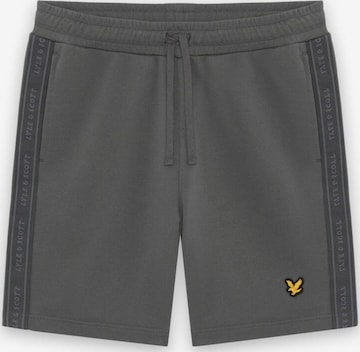 Regular Pantalon Lyle & Scott en gris : devant