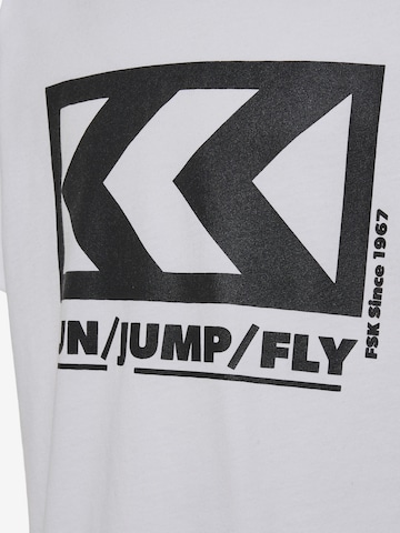 T-Shirt fonctionnel 'FSK LOW' Hummel en blanc