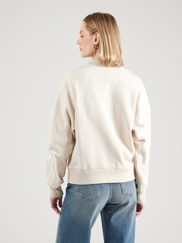 Sweat-shirt Abercrombie & Fitch en beige