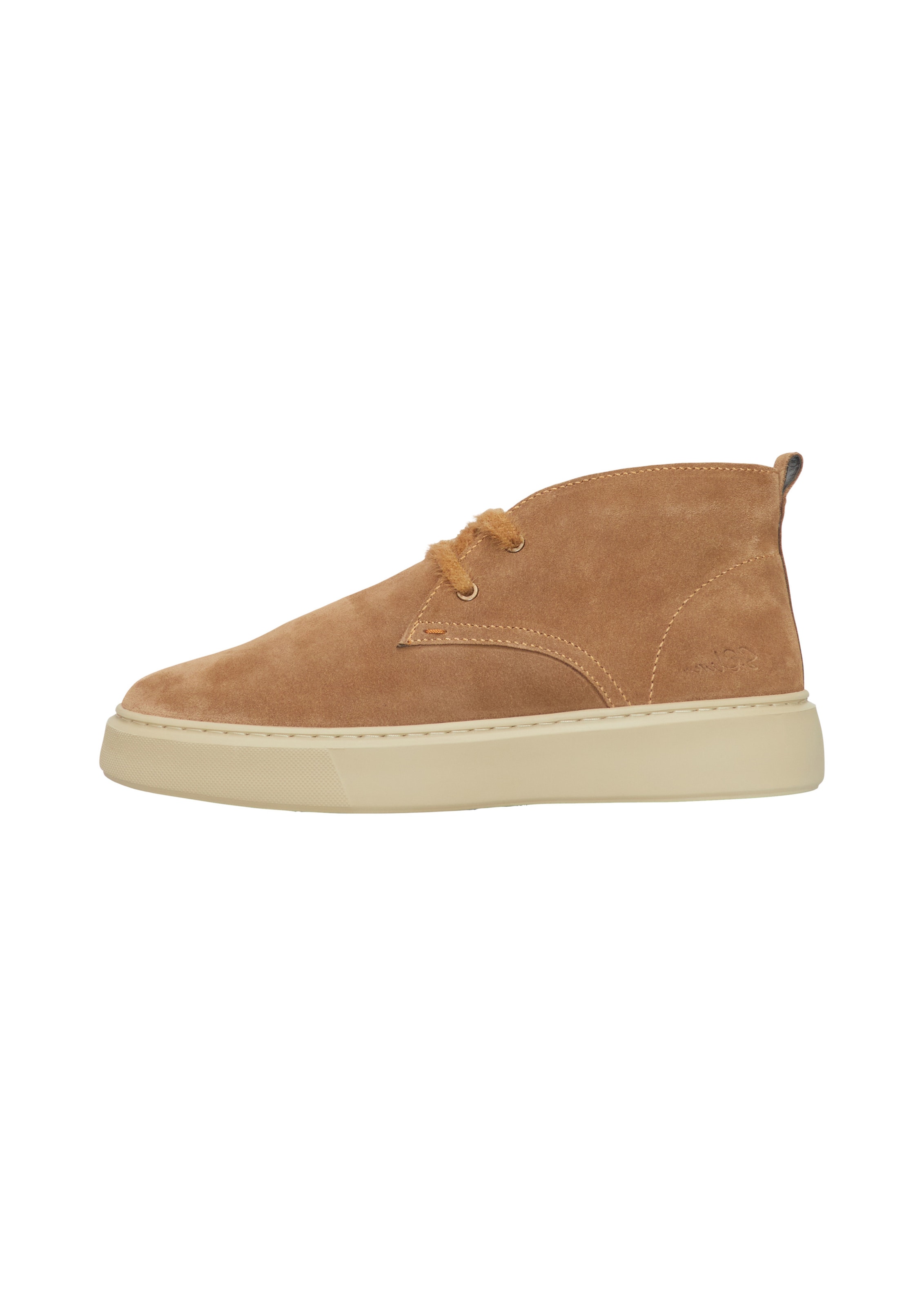 s.Oliver BLACK LABEL - Botas chukka em castanho: frente