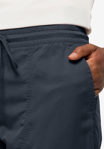 JACK WOLFSKIN Tapered Hose in Blau