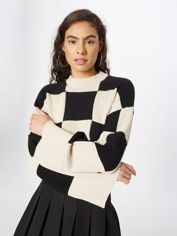 Monki Pullover in Beige: predná strana