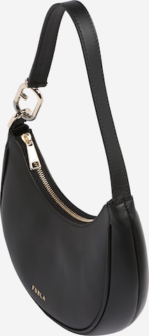 FURLA - Bolso de hombro 'PRIMAVERA' en negro: frente