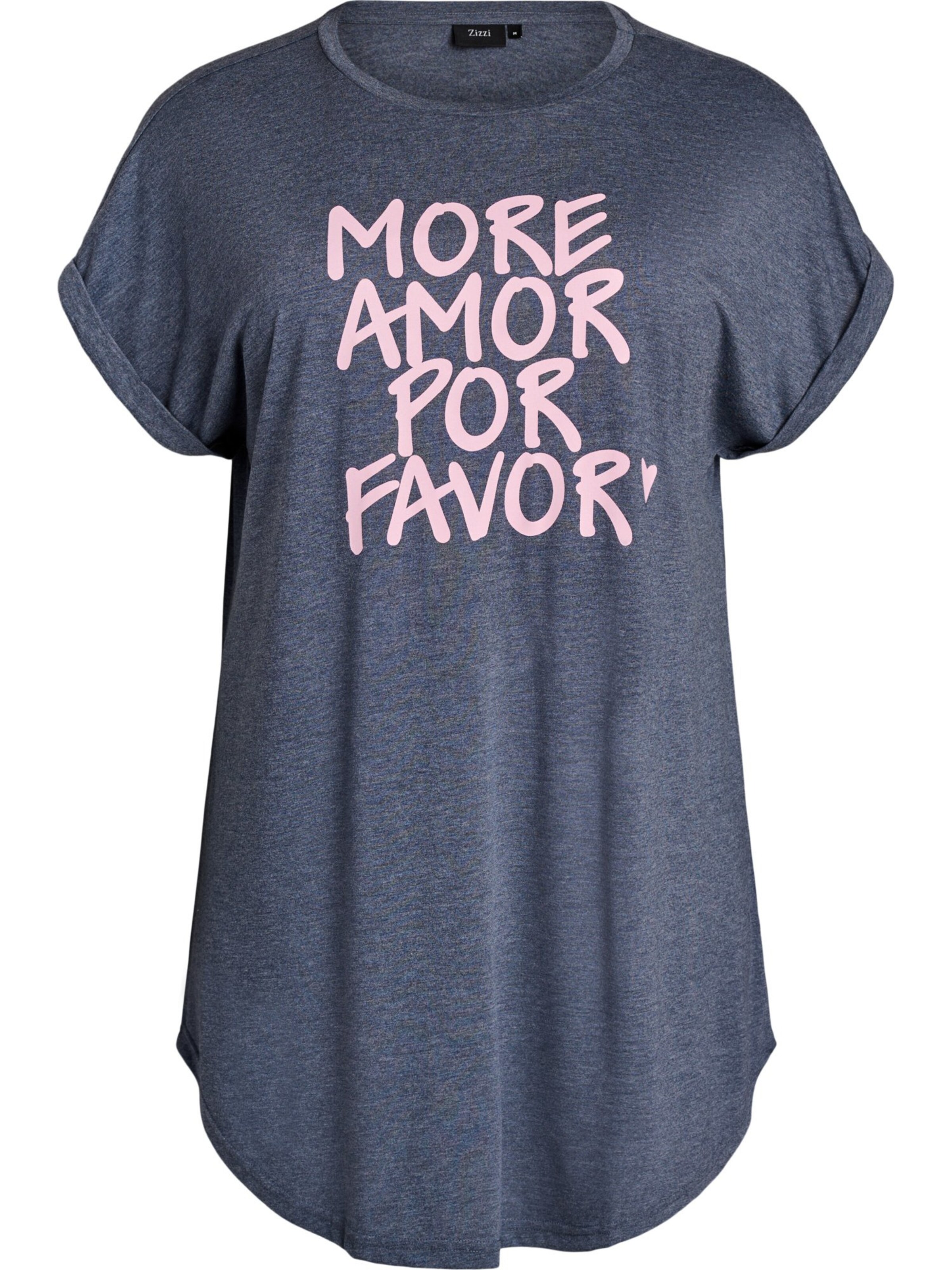 Zizzi Kleit 'Malis', värv hall: eest vaates