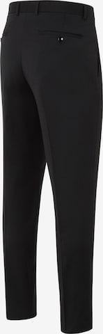 Thomas Goodwin Slim fit Pleated Pants '3938-3379' in Black