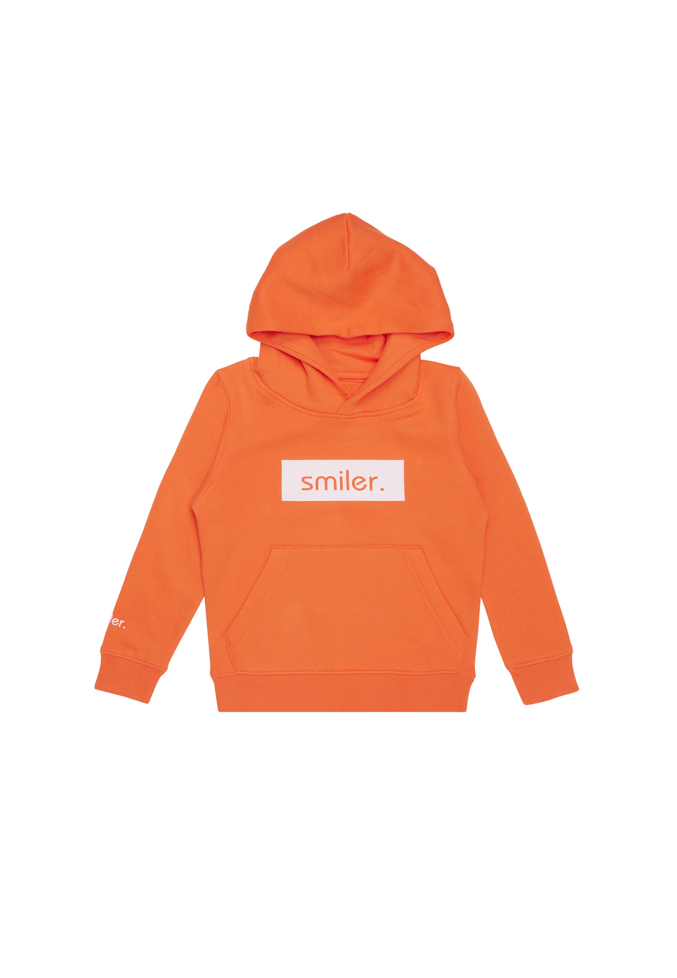 Sweat smiler. en orange : devant
