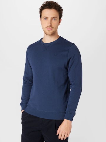 Sweat-shirt Scalpers en bleu : devant