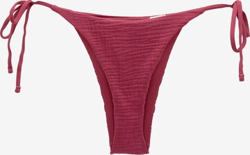 Pantaloncini per bikini di Pull&Bear in rosa: frontale