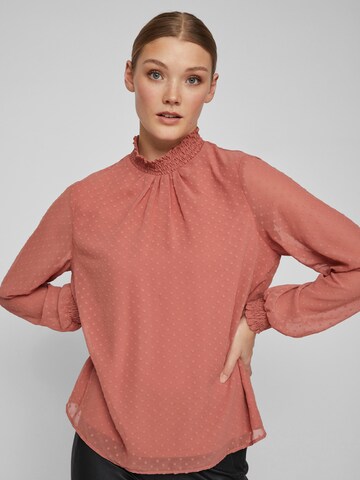 VILA Bluse 'Dobby' i pink