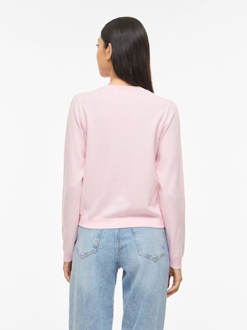 VILA Strickjacke 'VIMalu' in Pink