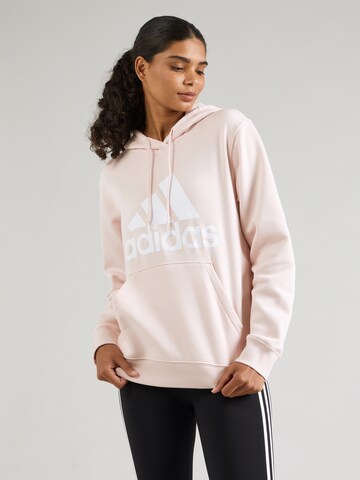 Sweat de sport 'Essentials' ADIDAS SPORTSWEAR en rose : devant