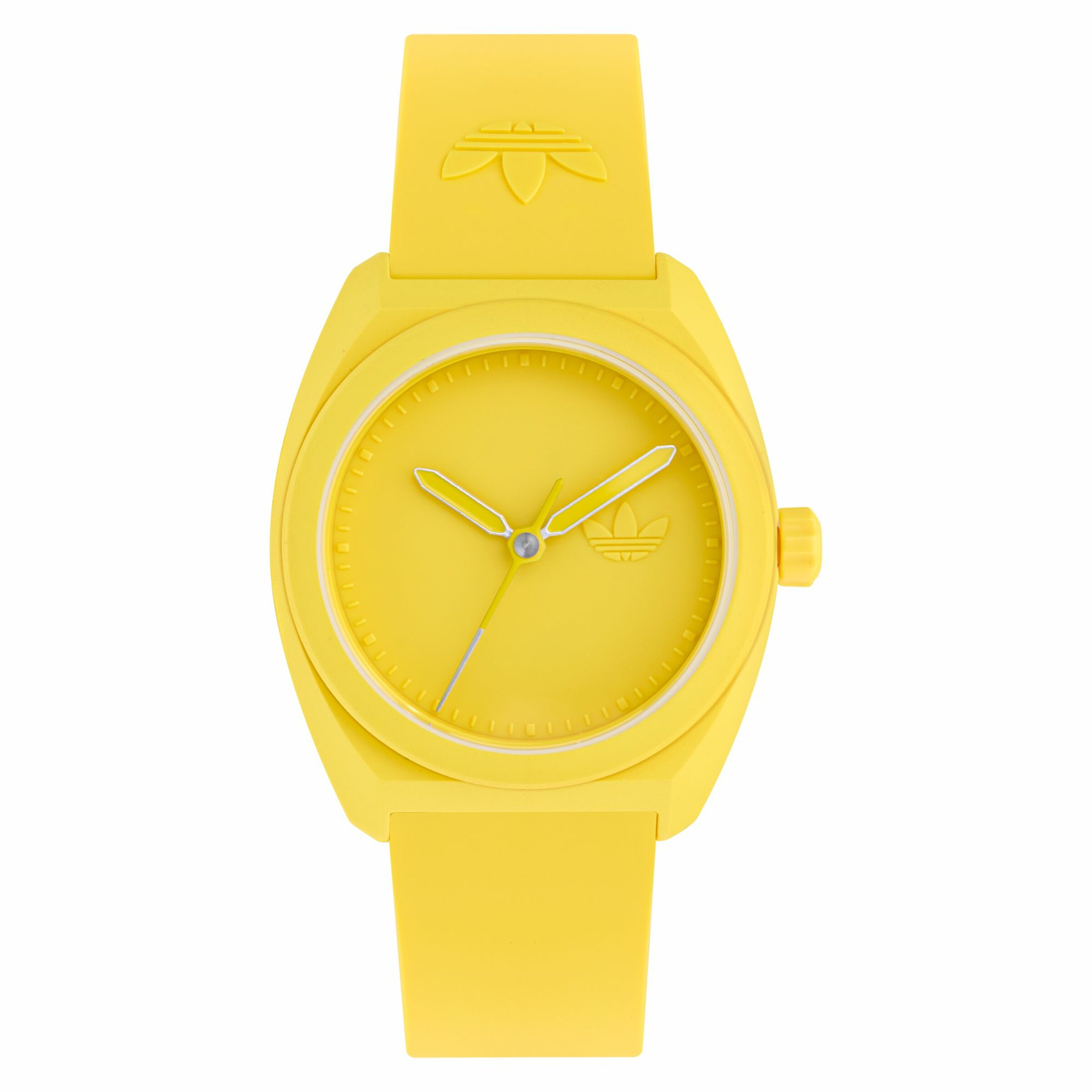 Montre à affichage analogique 'Project Three' ADIDAS ORIGINALS en jaune : devant