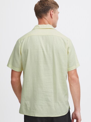 !Solid - Regular Fit Camisa 'Allan' em amarelo