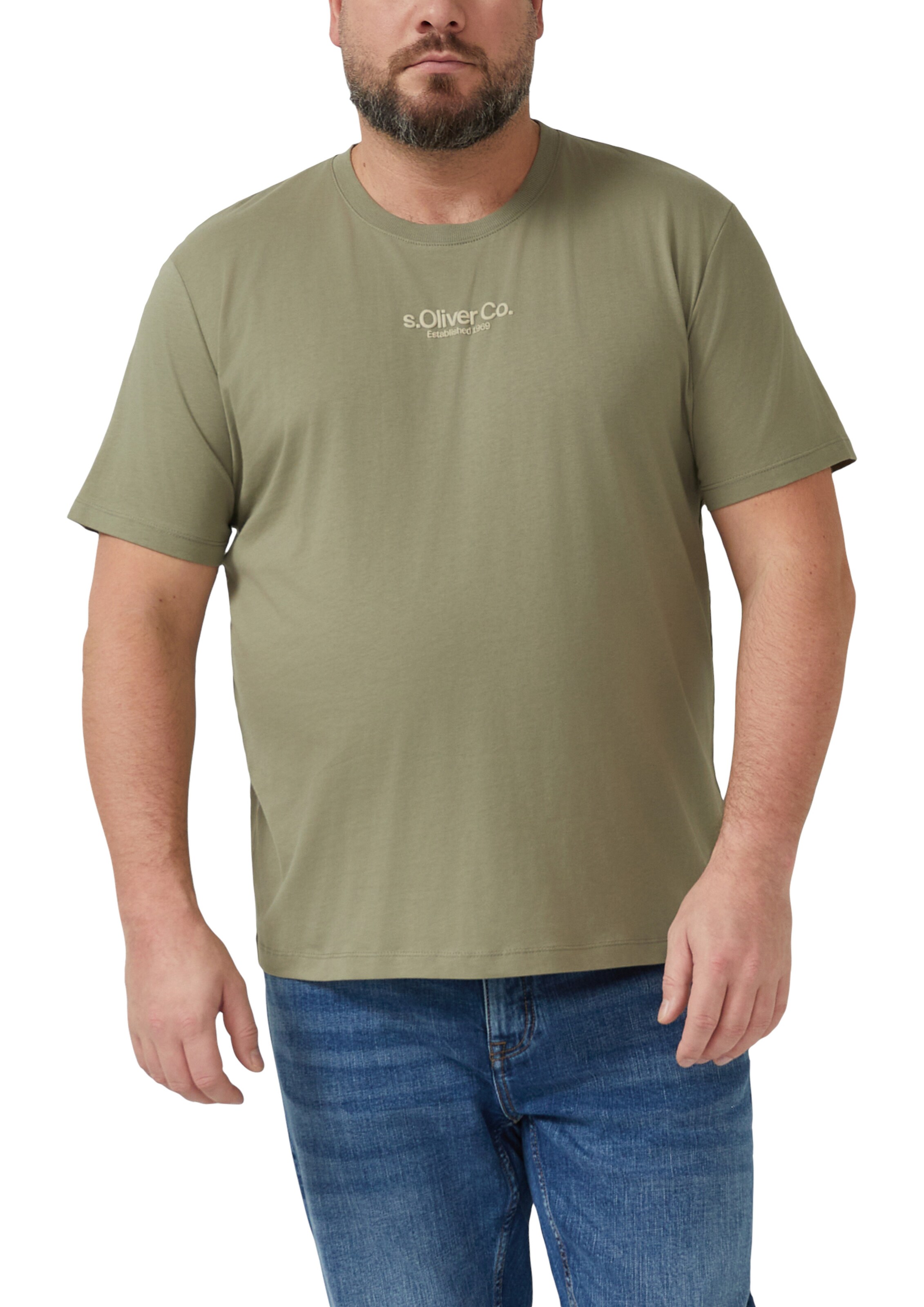 T-Shirt s.Oliver en vert