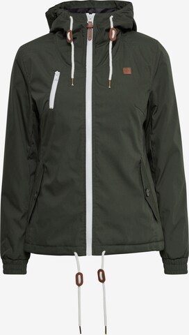 Oxmo Between-Season Jacket 'Tilda' in Green: front