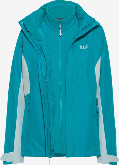 JACK WOLFSKIN Jacke 'Towada ' in blau / silber, Produktansicht
