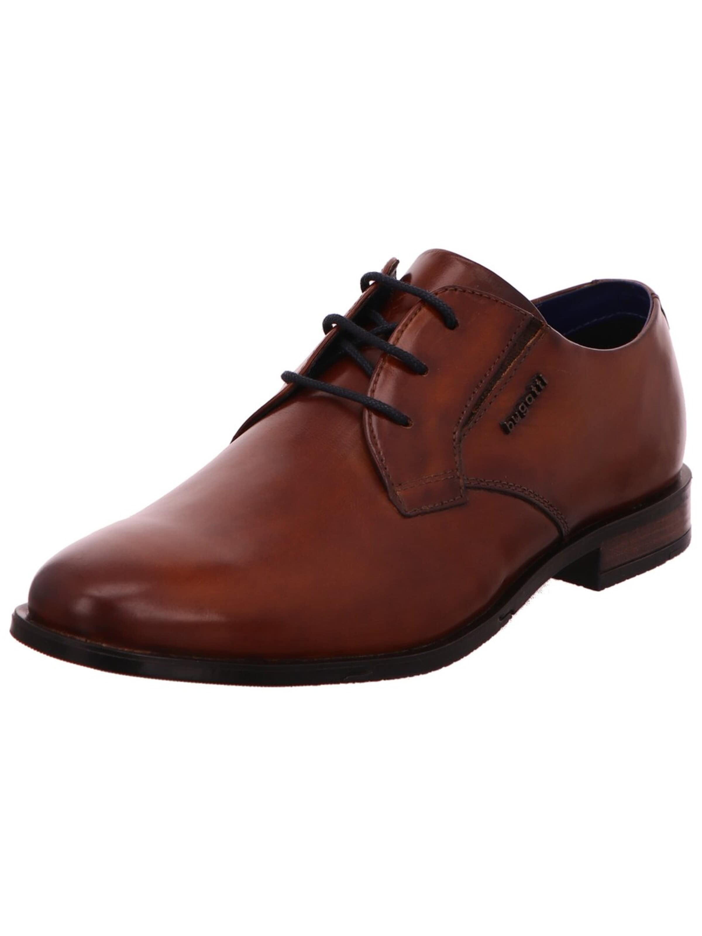 bugatti - Zapatos con cordón 'Schnürschuh Herren 312-AFY02-1100 Echtleder in braun' en marrón: frente