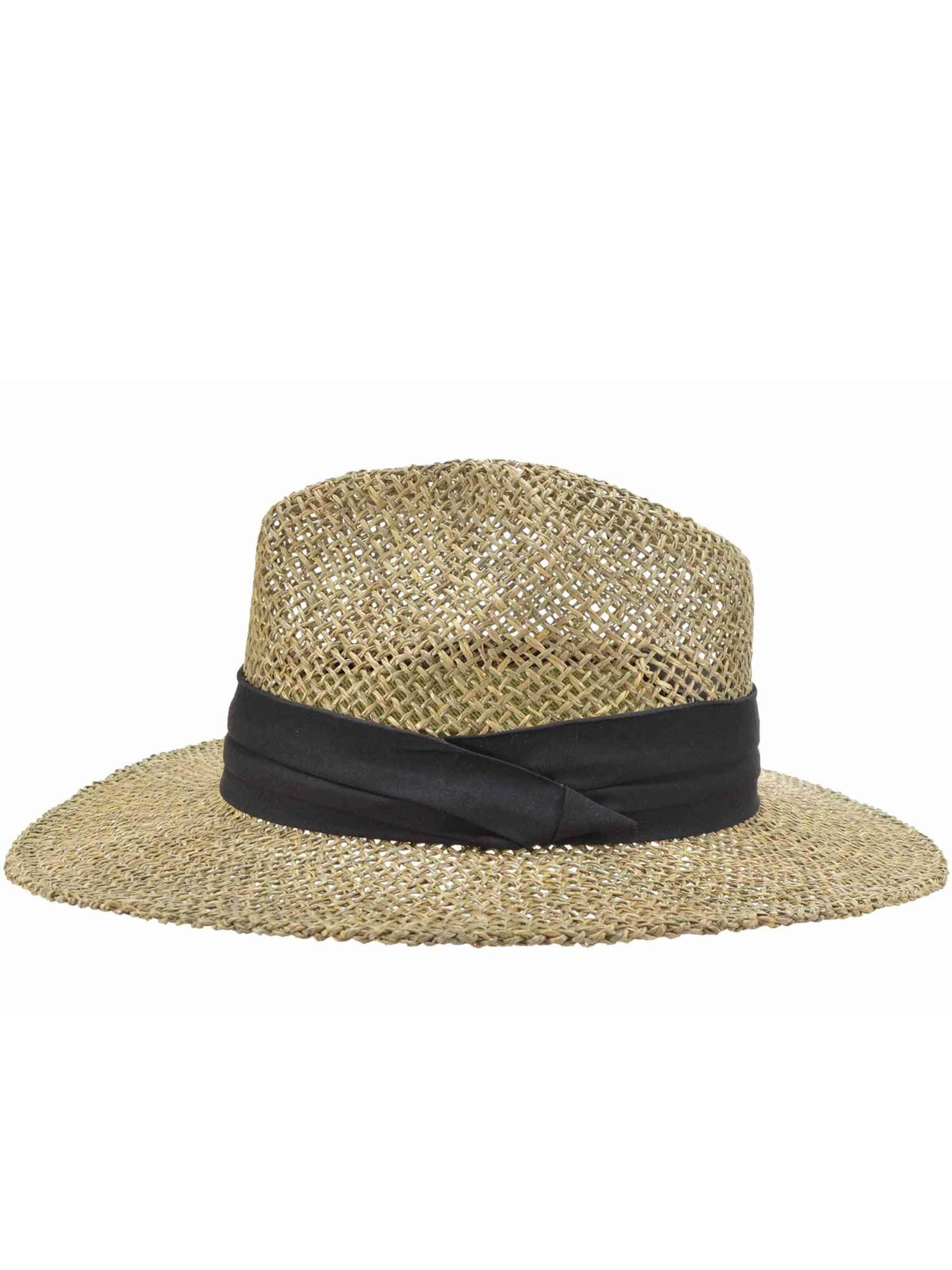 Seeberger Hat 'Hut' in Black: front