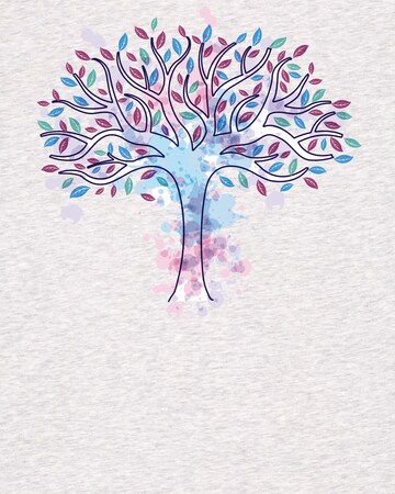 Watapparel Shirt ' Tree of life ' in White