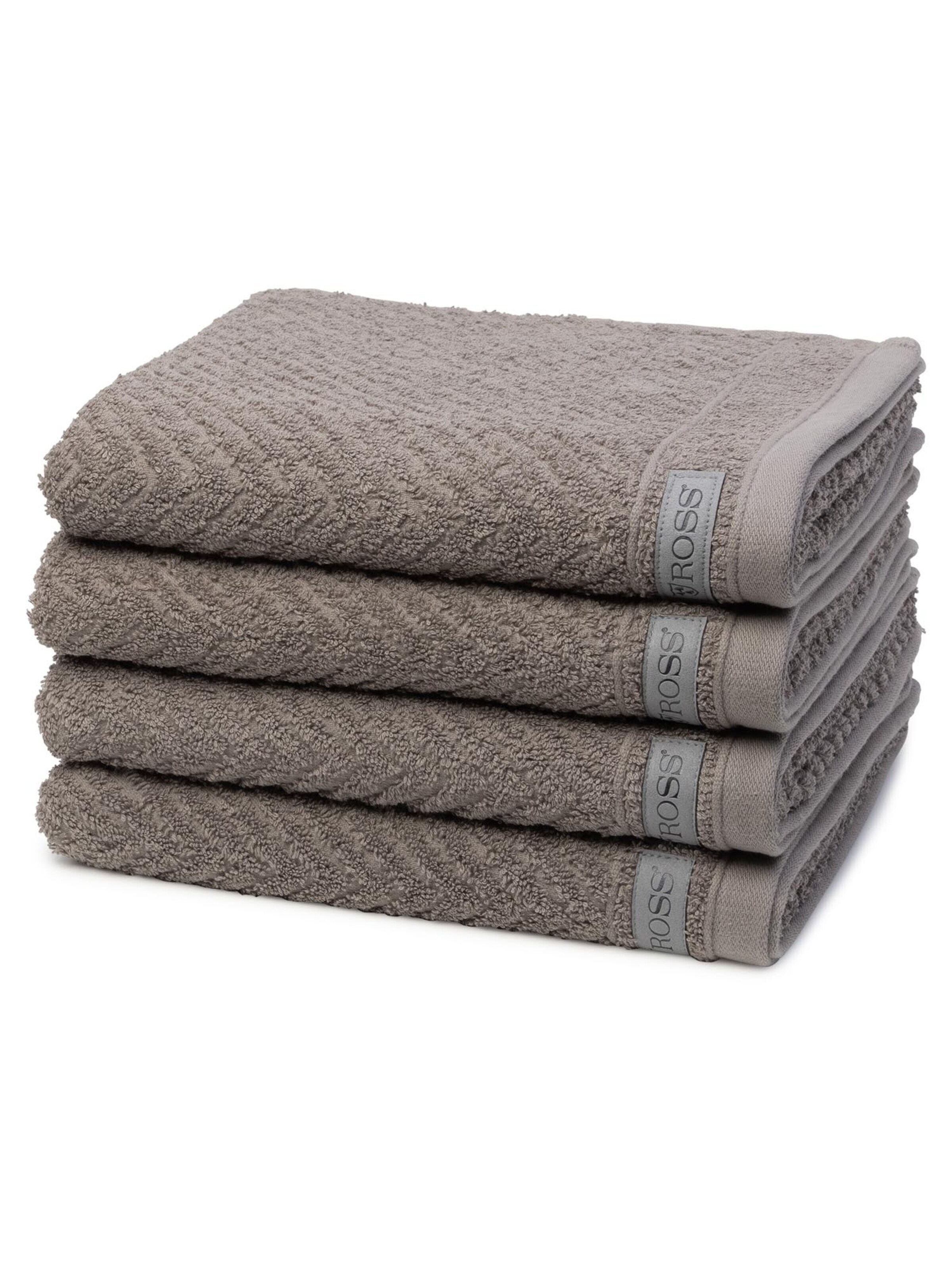ROSS Towel 'Smart' in Grey: front
