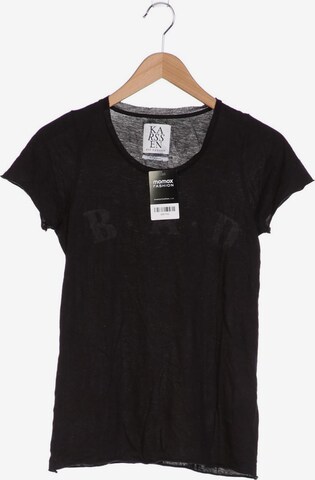 ZOE KARSSEN T-Shirt XS in Schwarz: predná strana