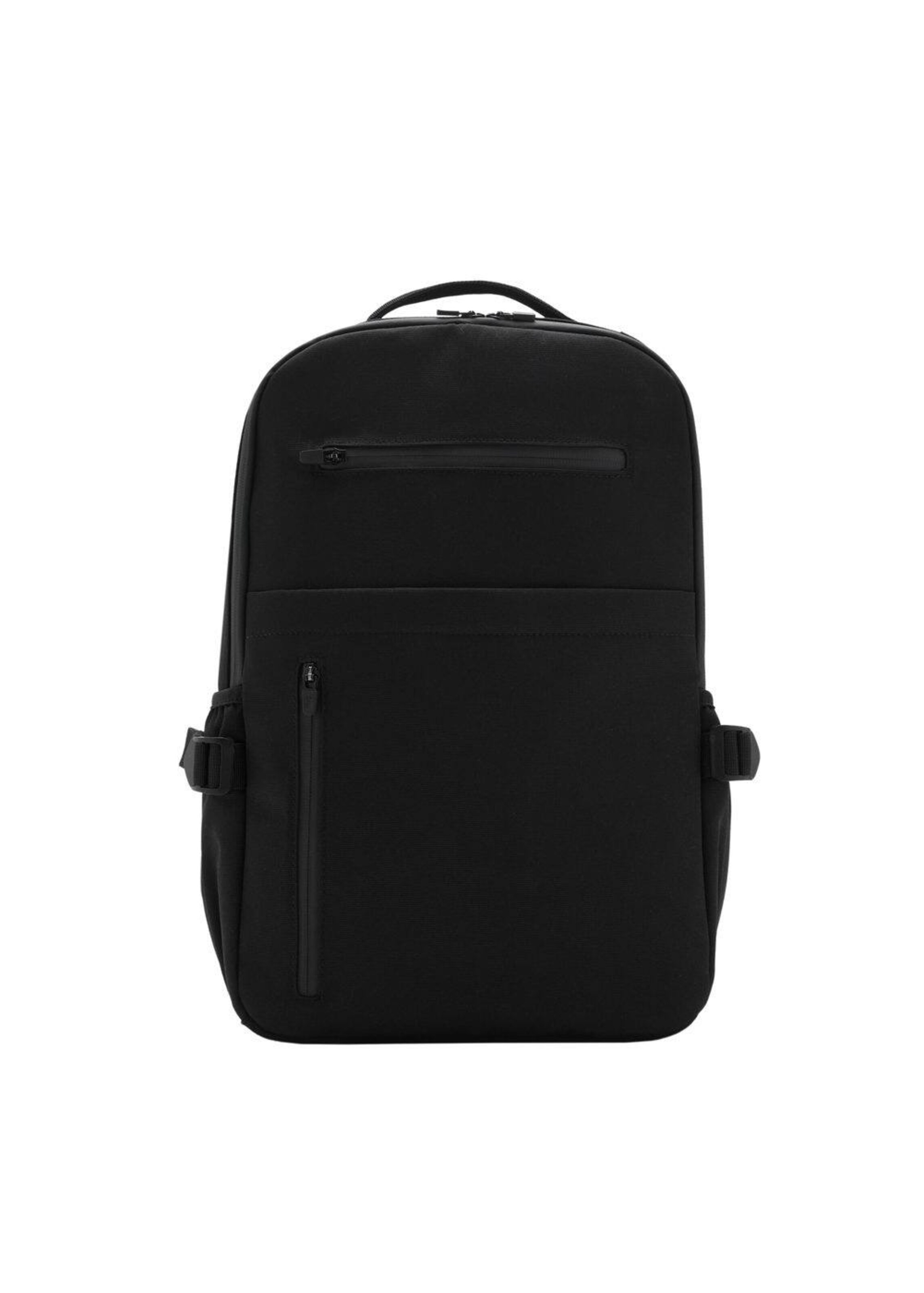MANGO MAN Backpack 'Moss' in Black: front